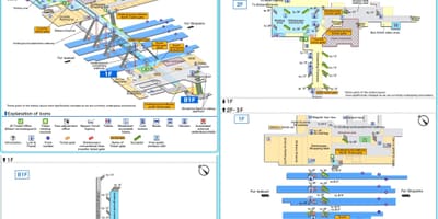 Hirosimas dzelzceļa stacija map